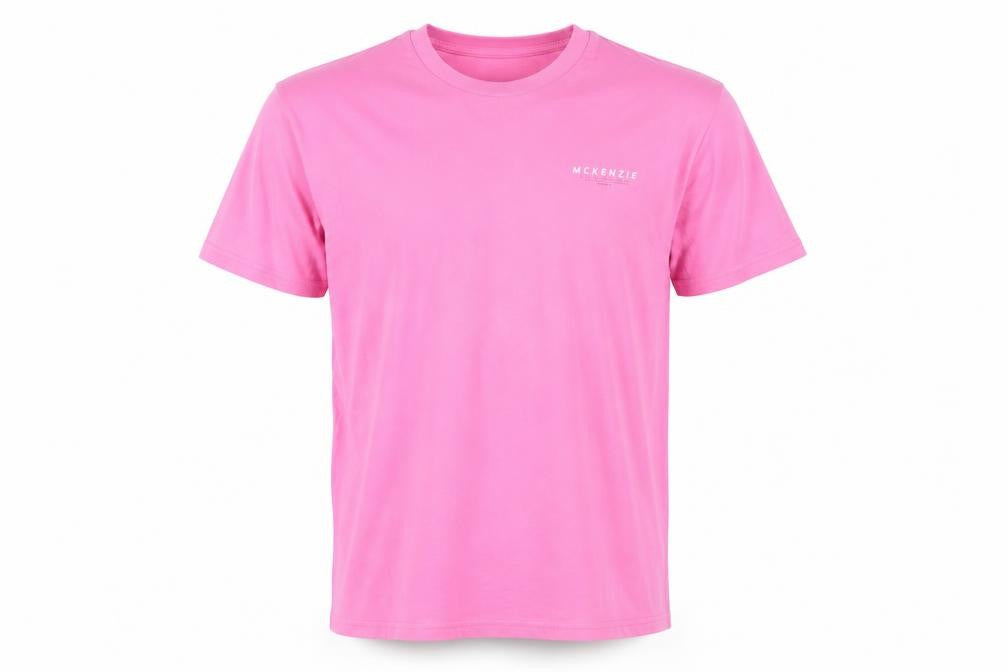 Mens UK Size M McKenzie Pink  Cotton T-Shirt