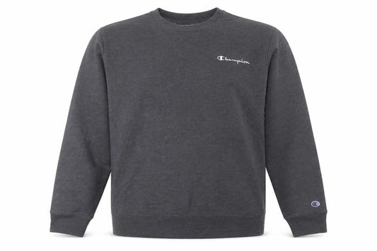 Mens UK L Regular Champion Black Pullover Sweatshirt
