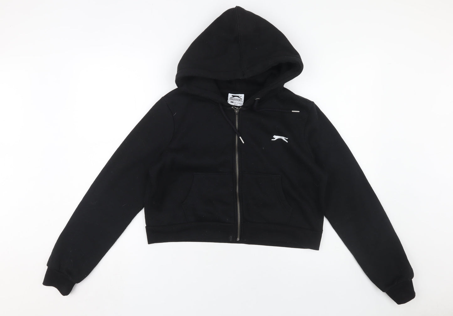 Slazenger Women's Black Full Zip Hoodie Size 10