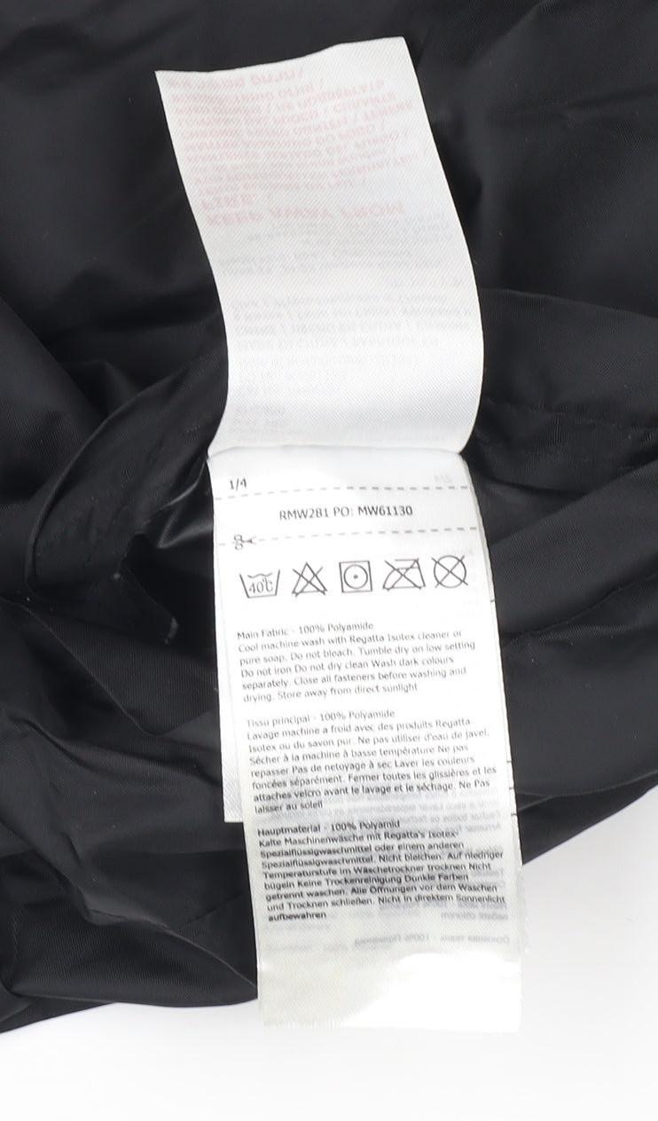 Regatta Men's Black M Windbreaker Jacket, Waterproof