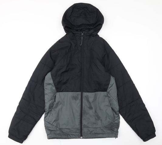 Under Armour Men's Black and Grey Puffer Jacket S