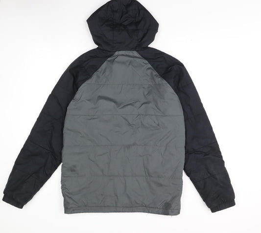 Under Armour Men's Black and Grey Puffer Jacket S