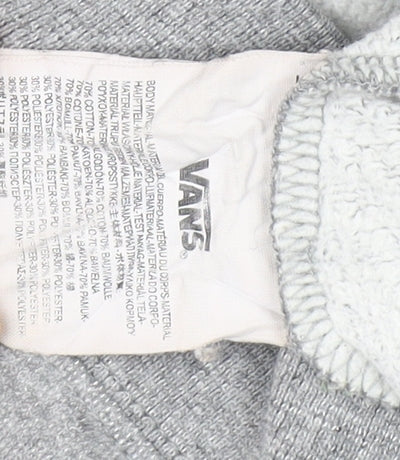 Vans Unisex Grey Knit Pullover Jumper Size L