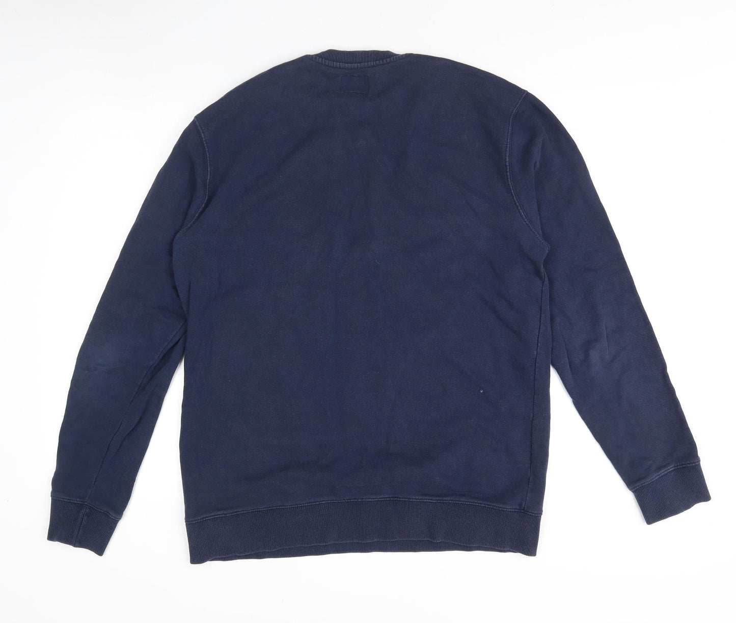Vans Men's Blue Large Pullover Crew Neck Jumper