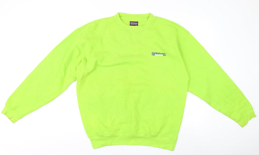 Donnay Men's Green Crew Neck Pullover Jumper M