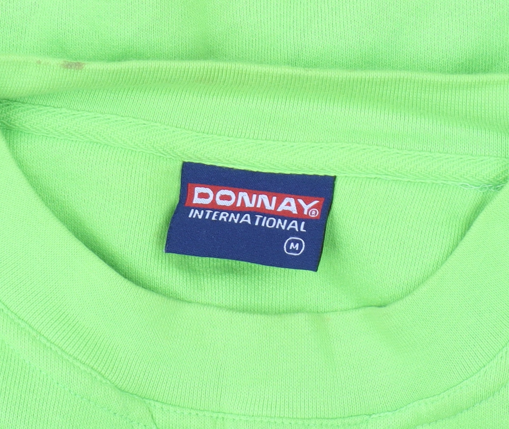 Donnay Men's Green Crew Neck Pullover Jumper M