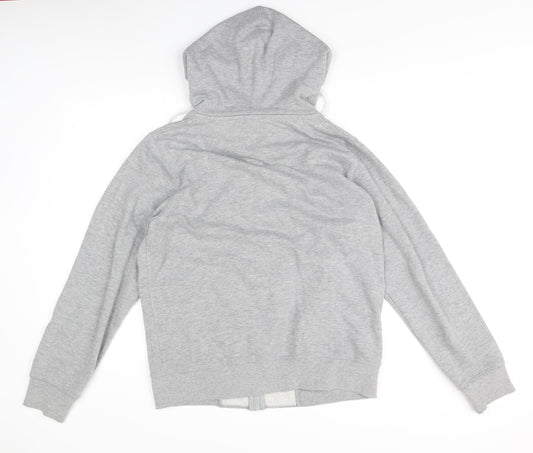 Slazenger Men's Grey Hooded Basic Jacket Size 16