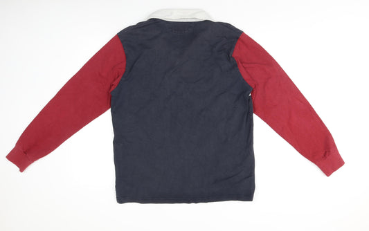 Hackett Men's Multicoloured Cotton Jumper L