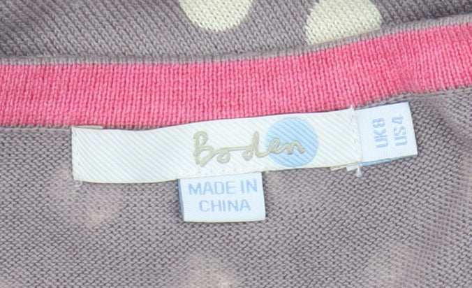 Boden Women's 8 Polka Dot Tunic Jumper Multicoloured