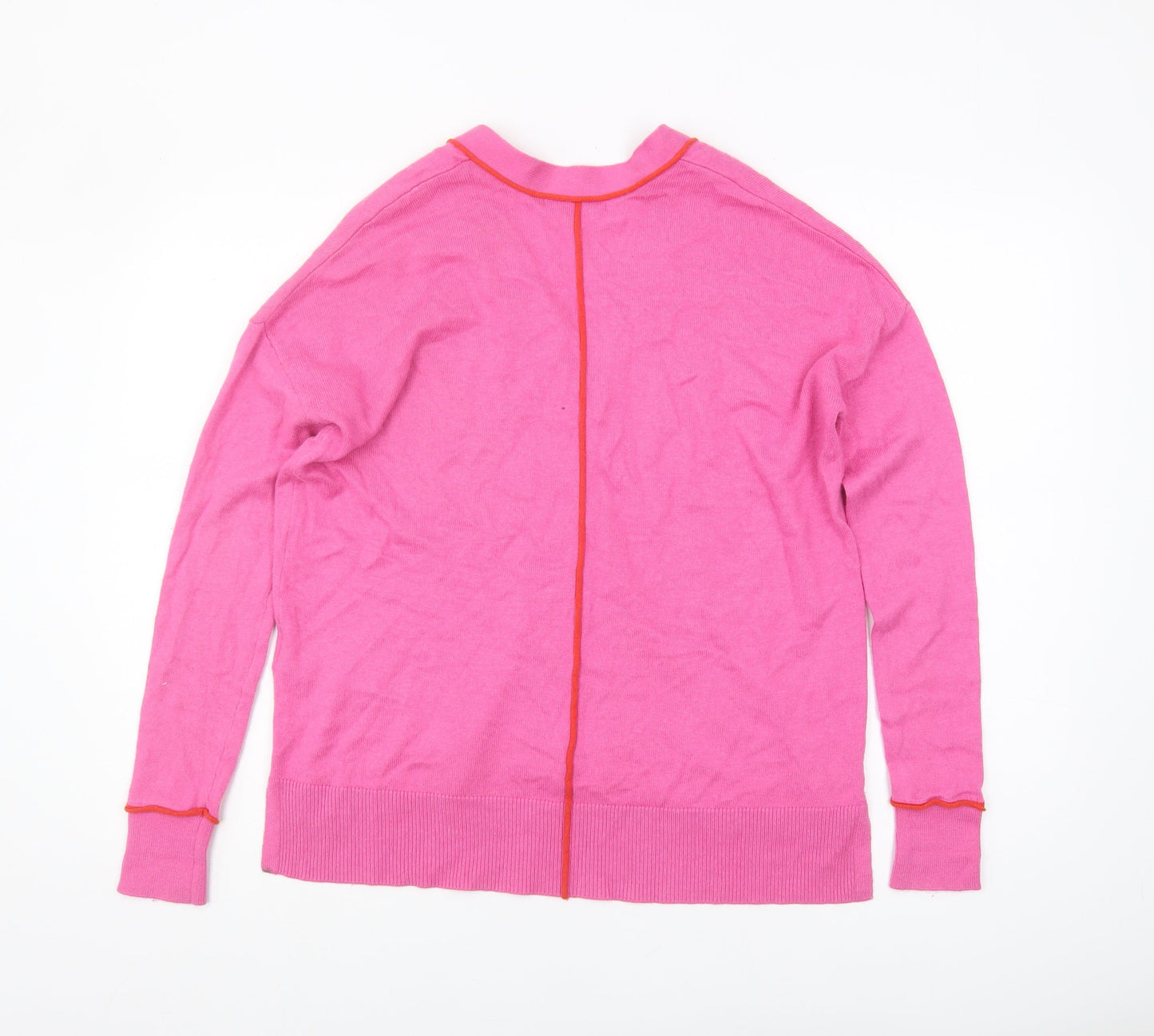 Boden Women's Pink Cardigan UK 6 Buttoned Lightweight