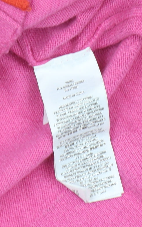 Boden Women's Pink Cardigan UK 6 Buttoned Lightweight
