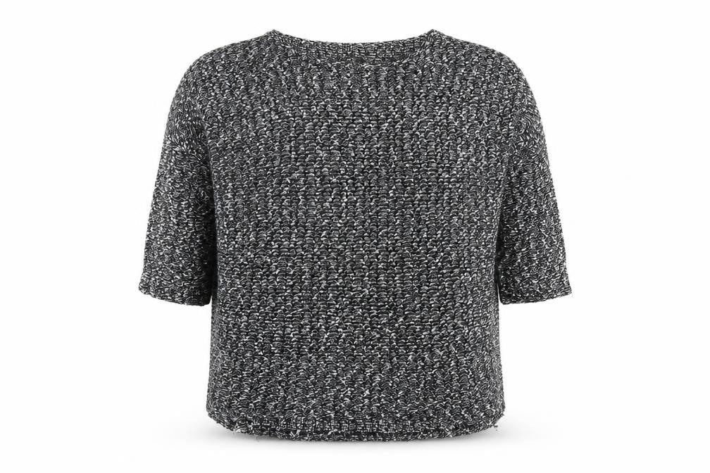 New Look Women's Black Knit Jumper Size 10