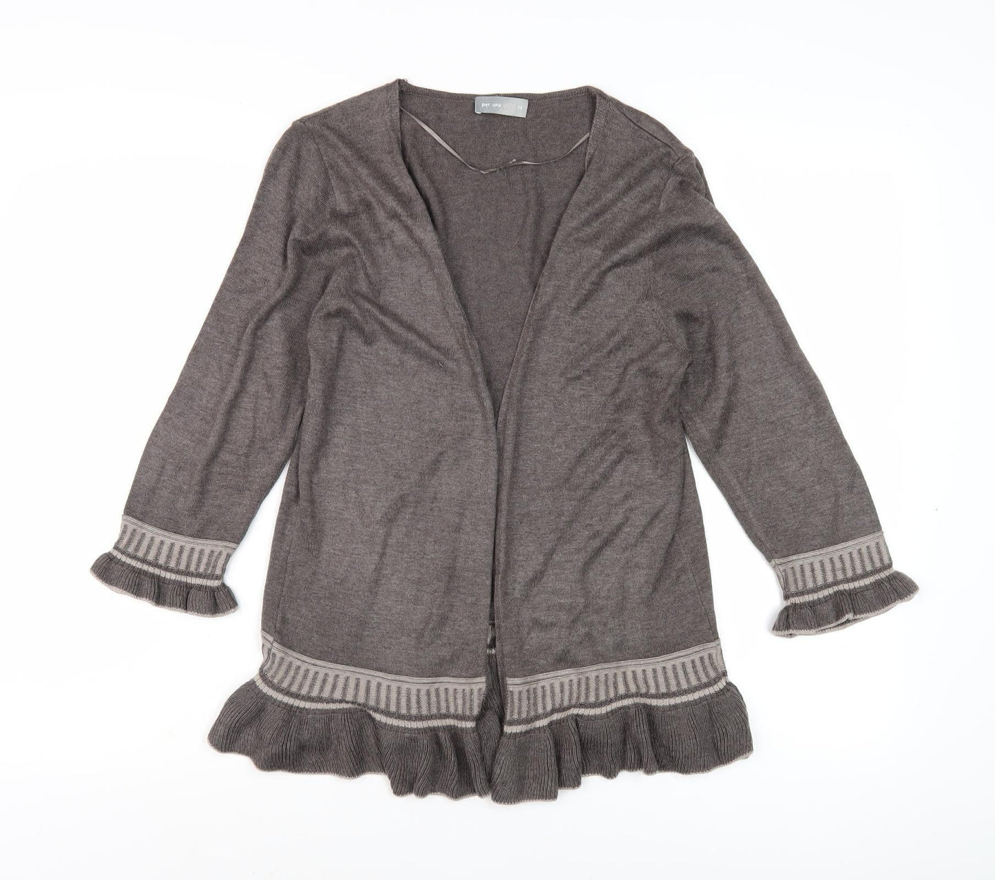 Per Una Women's Brown Cardigan Size 14