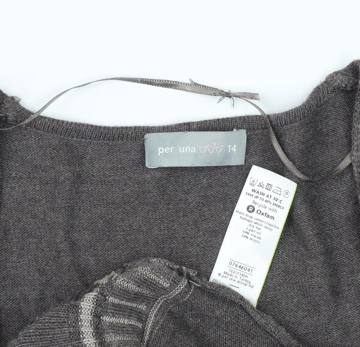 Per Una Women's Brown Cardigan Size 14