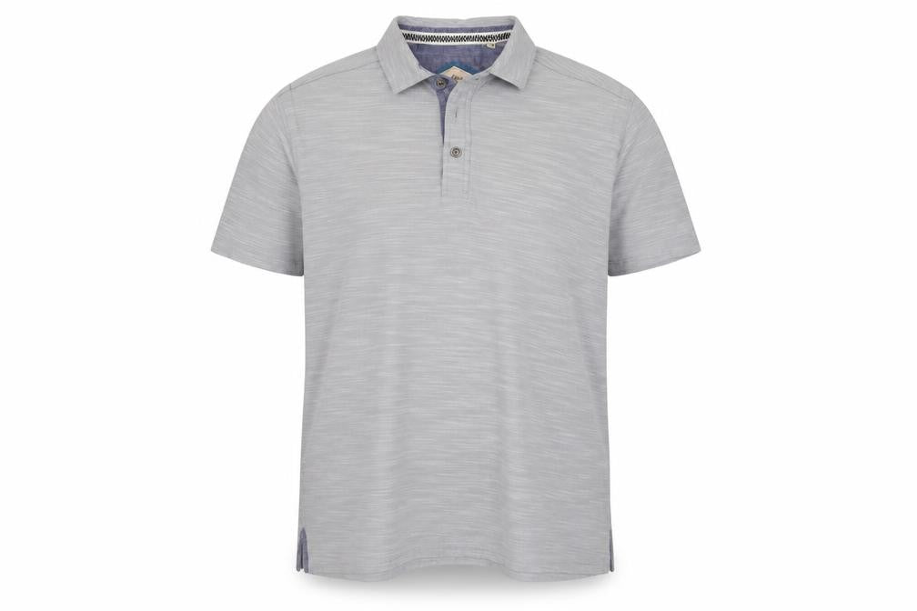 Montana Grey Men's 2XL Polo Shirt, Short Sleeve, Casual