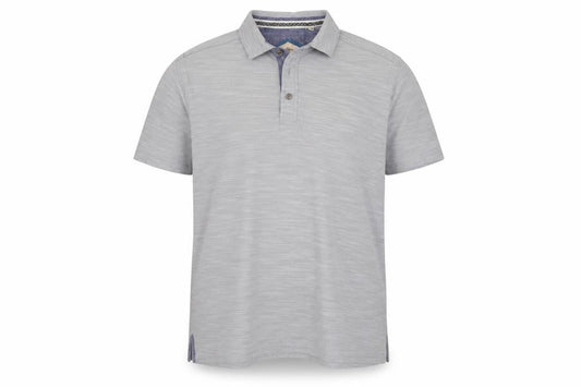 Montana Grey Men's 2XL Polo Shirt, Short Sleeve, Casual