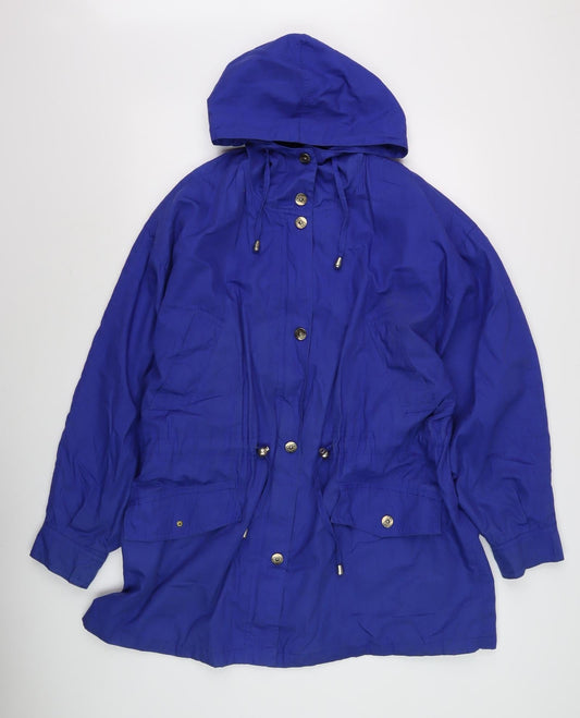The Dales Women’s Blue Anorak Jacket, Size 18