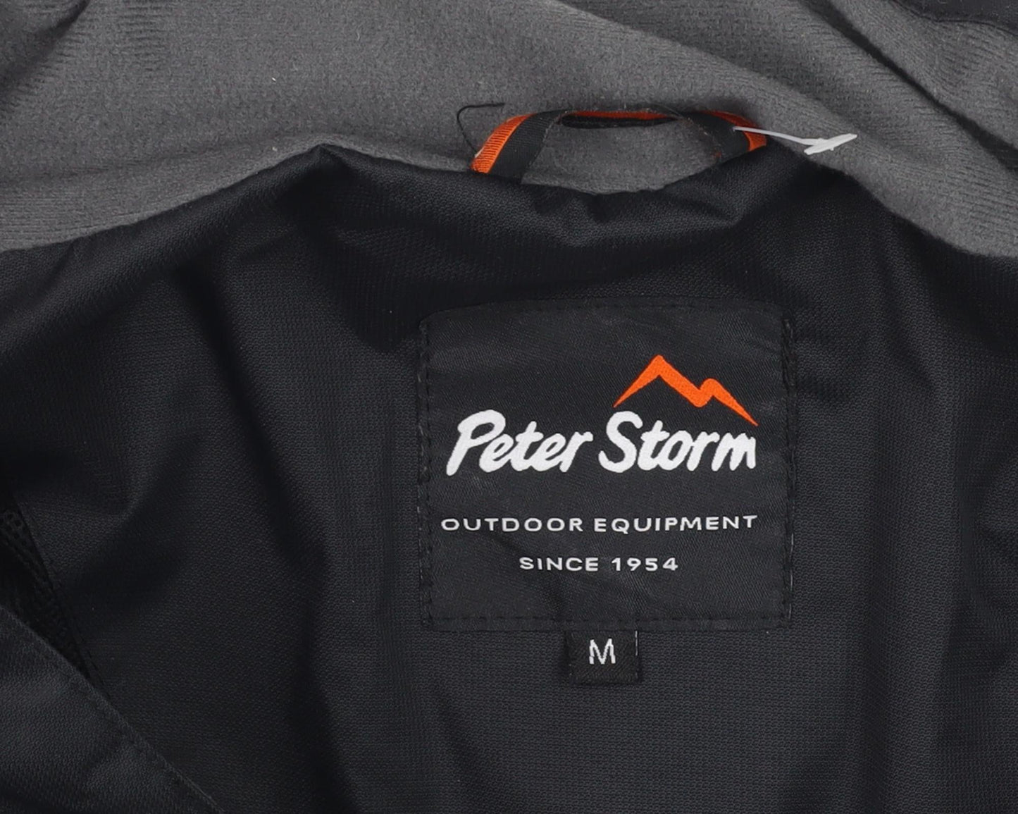 Peter Storm Men's Black Hooded Waterproof Jacket Size M