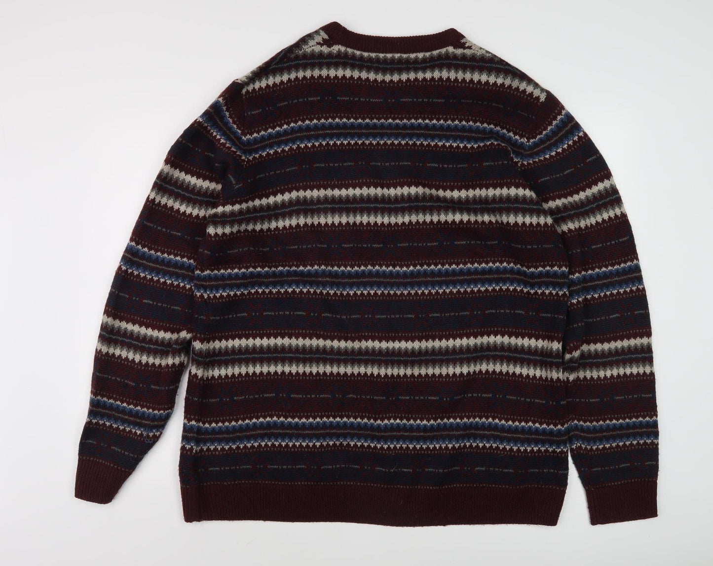 James Pringle Men's Multicoloured Pullover Jumper