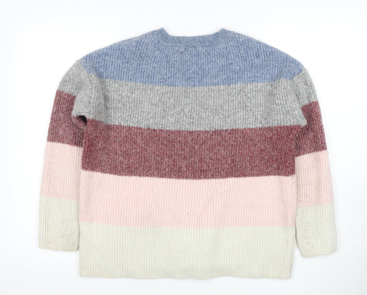 Fat Face Women's Multicoloured Crew Neck Jumper