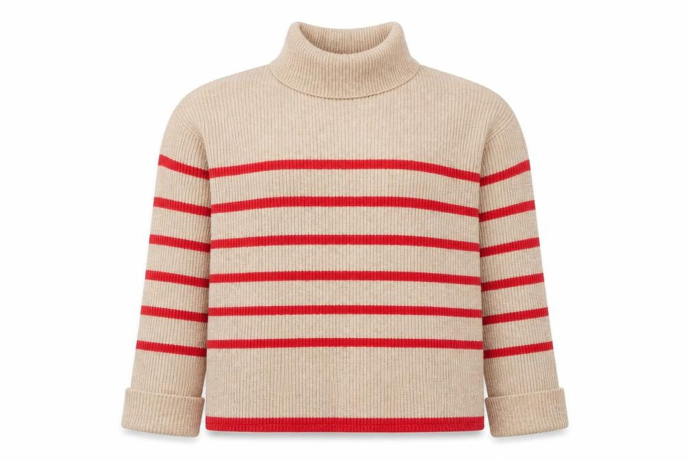 Marks and Spencer Women's Beige Roll Neck Pullover Jumper, Size L