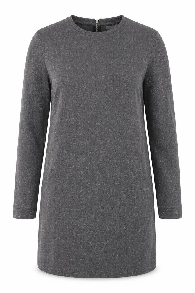 Oliver Bonas Women's Grey Shift Dress Size 14
