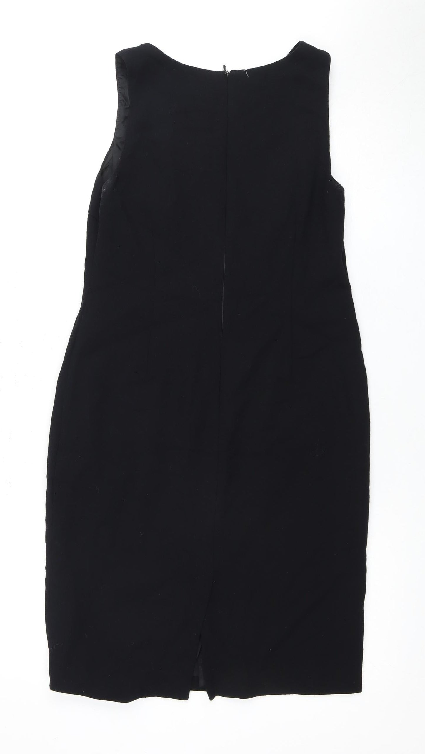 Precis Women's Black Sheath Dress Size 12 - Elegant Formal Wear