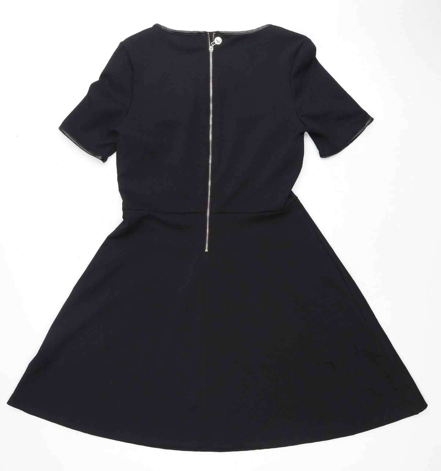 Yumi Women's Black A-Line Dress Size 12