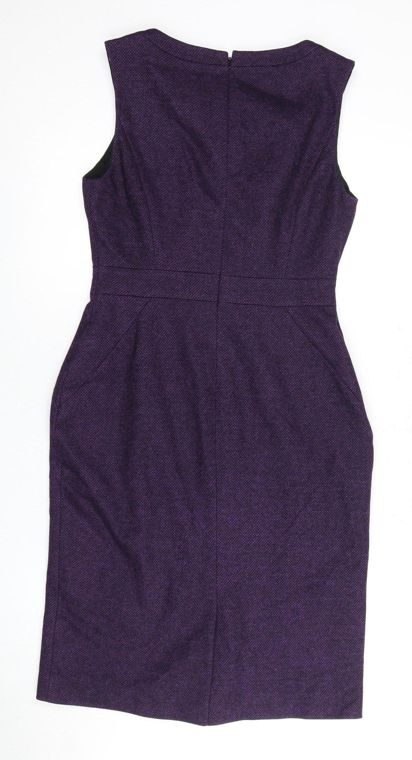 Hobbs Women's Purple Sheath Dress Size 10