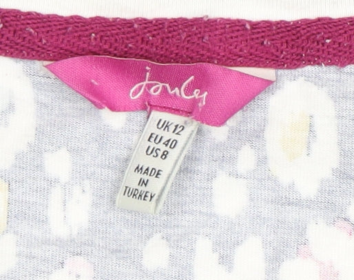 Joules Women's Multicoloured T-Shirt Size 12