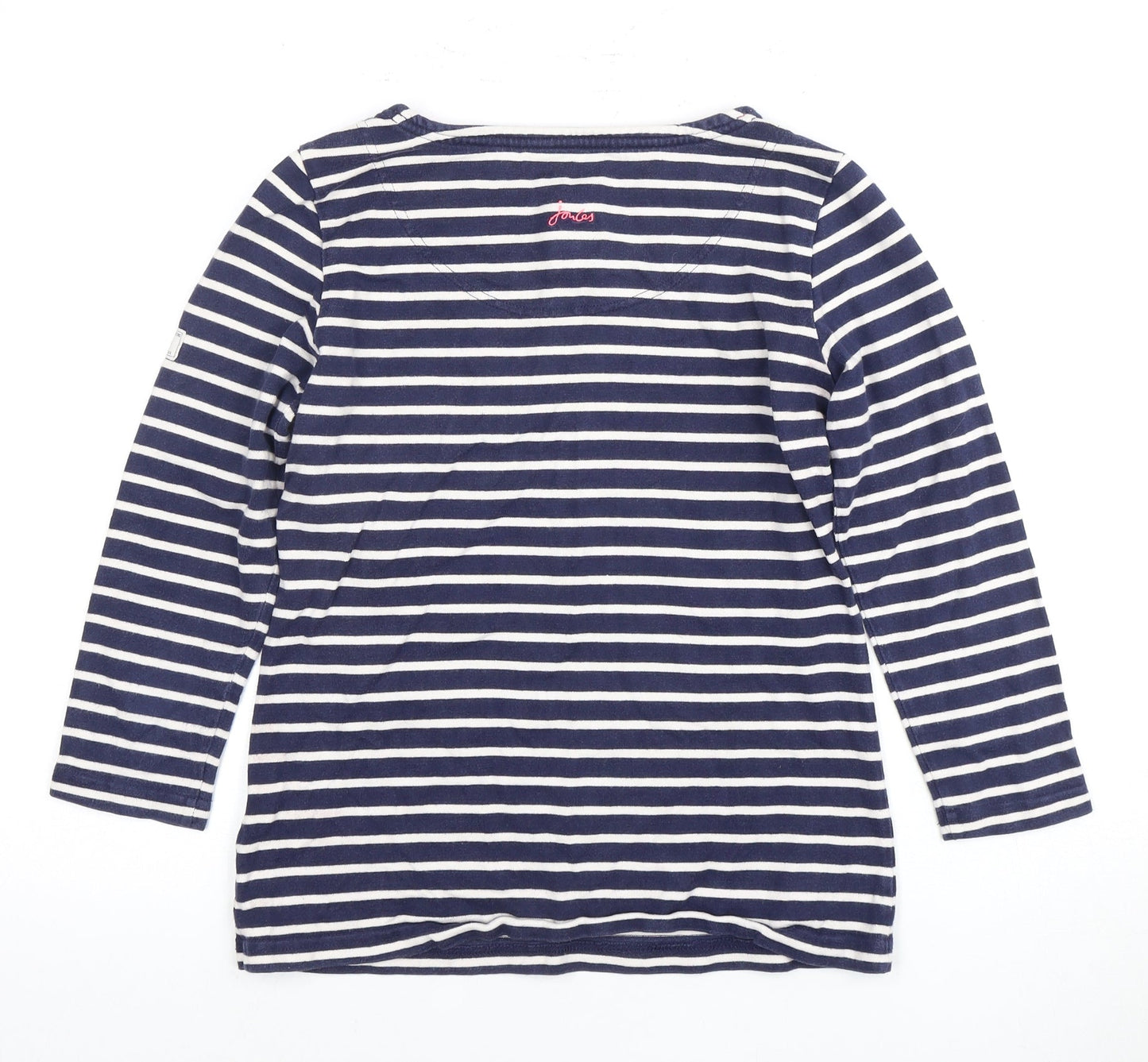 Joules Women's Blue Striped Top Size 8
