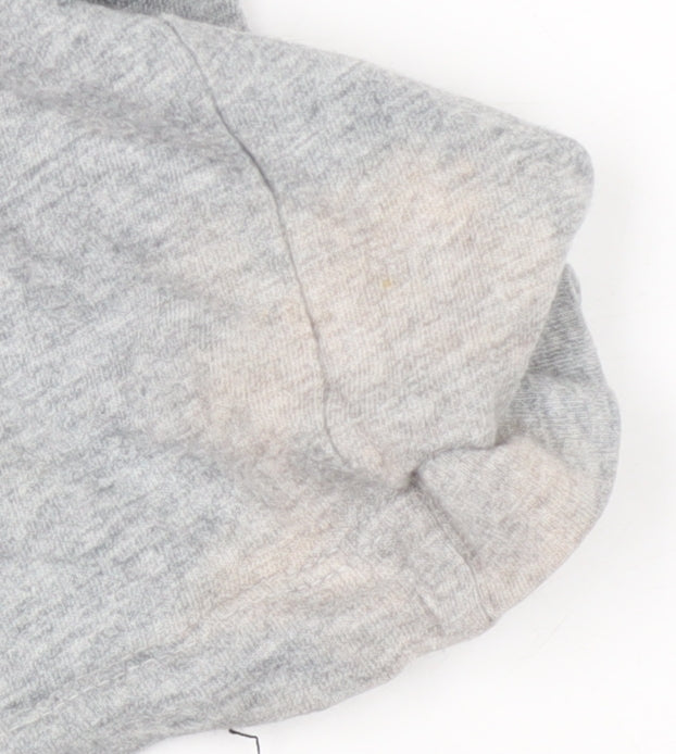 Nike Boys Grey Logo T-Shirt - Medium, Casual Style