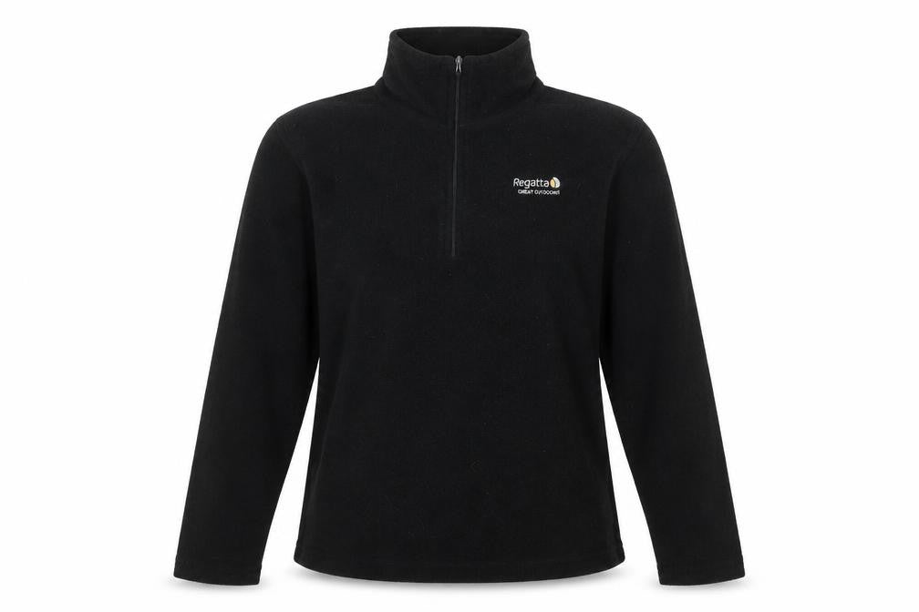 Regatta Black Fleece Sweatshirt Unisex Adults Size 8