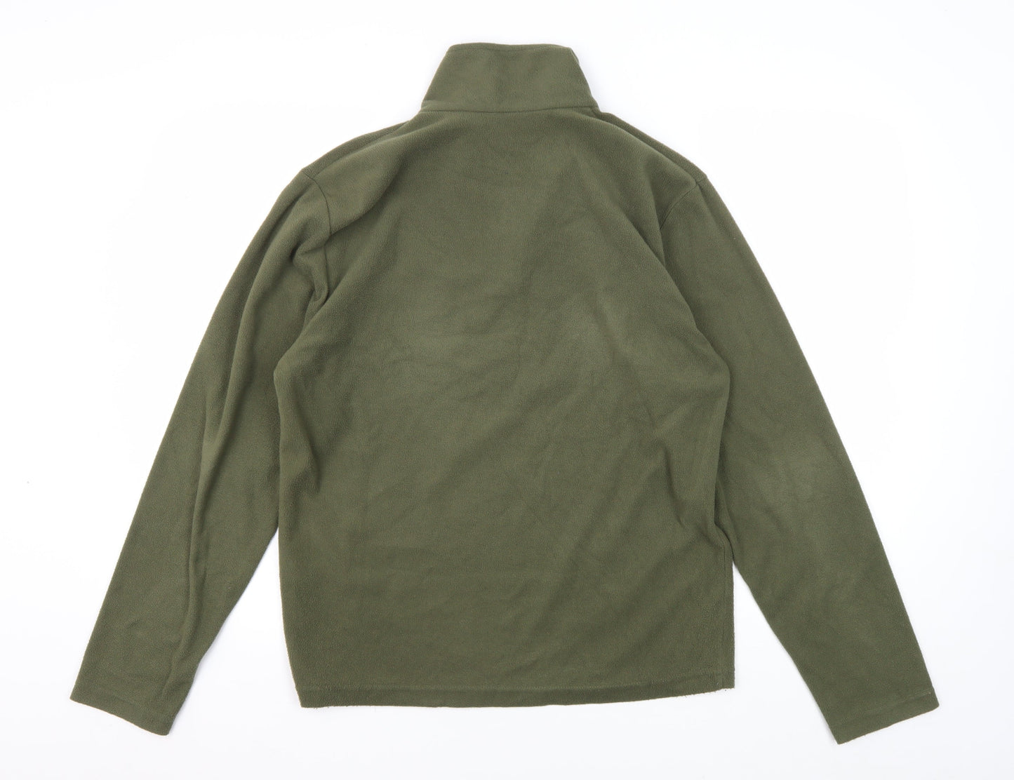Regatta Men's Green Fleece Sweatshirt S - Outdoor 1/4 Zip