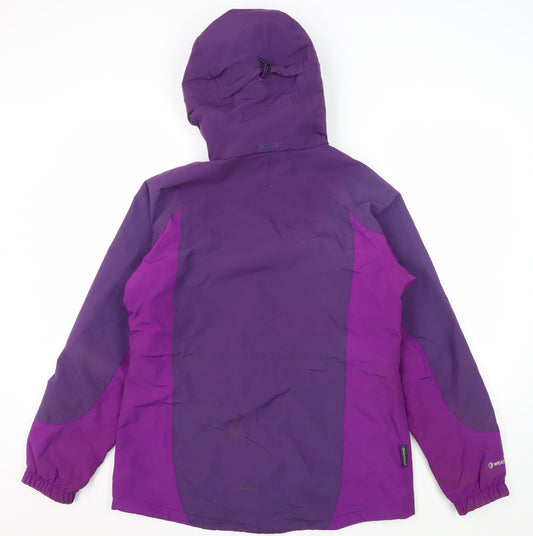 Karrimor Women's Purple Rain Coat Jacket, Size 12, Waterproof