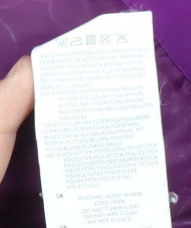 Karrimor Women's Purple Rain Coat Jacket, Size 12, Waterproof