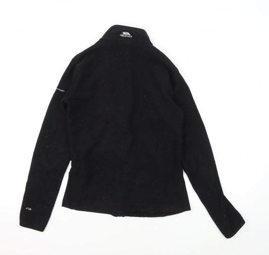 Trespass Women's Black Full Zip Jacket Size 10 Activewear