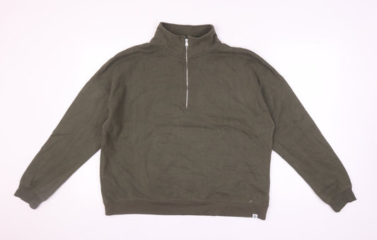 TOG24 Women's Green Pullover Sweatshirt Size 16
