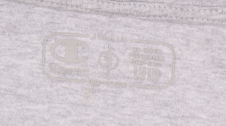 Champion Unisex Grey S Full Zip Hoodie