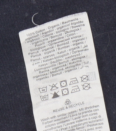 Jack & Jones Men's Black Long Sleeve T-Shirt, Size L