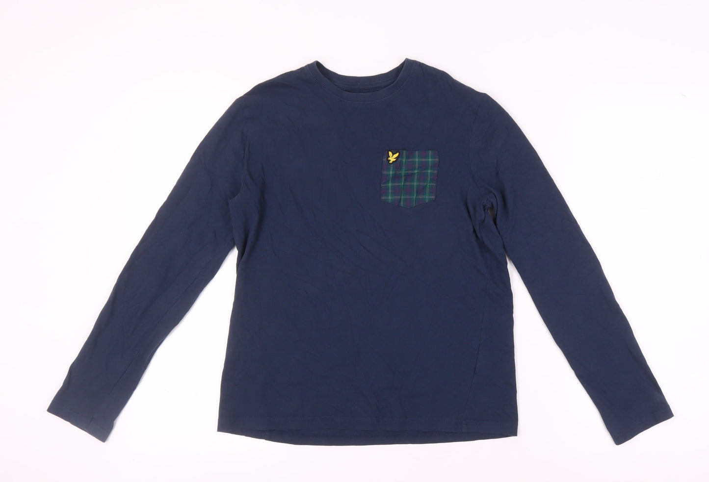 Lyle & Scott Boys Blue Pyjama Top 14-15 Years