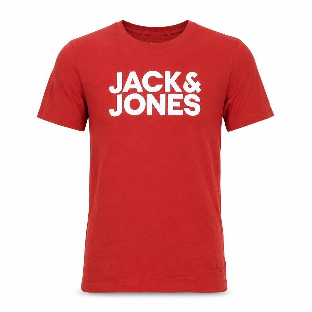Jack & Jones Boys Red Graphic Print T-Shirt, 16 Years