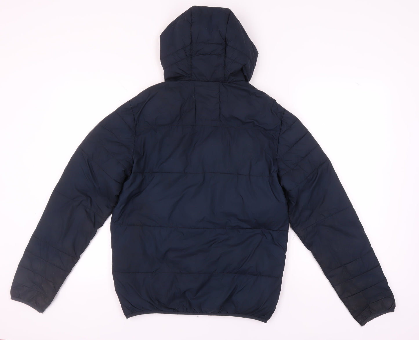 Jack & Jones Men's Blue Puffer Jacket, Size S