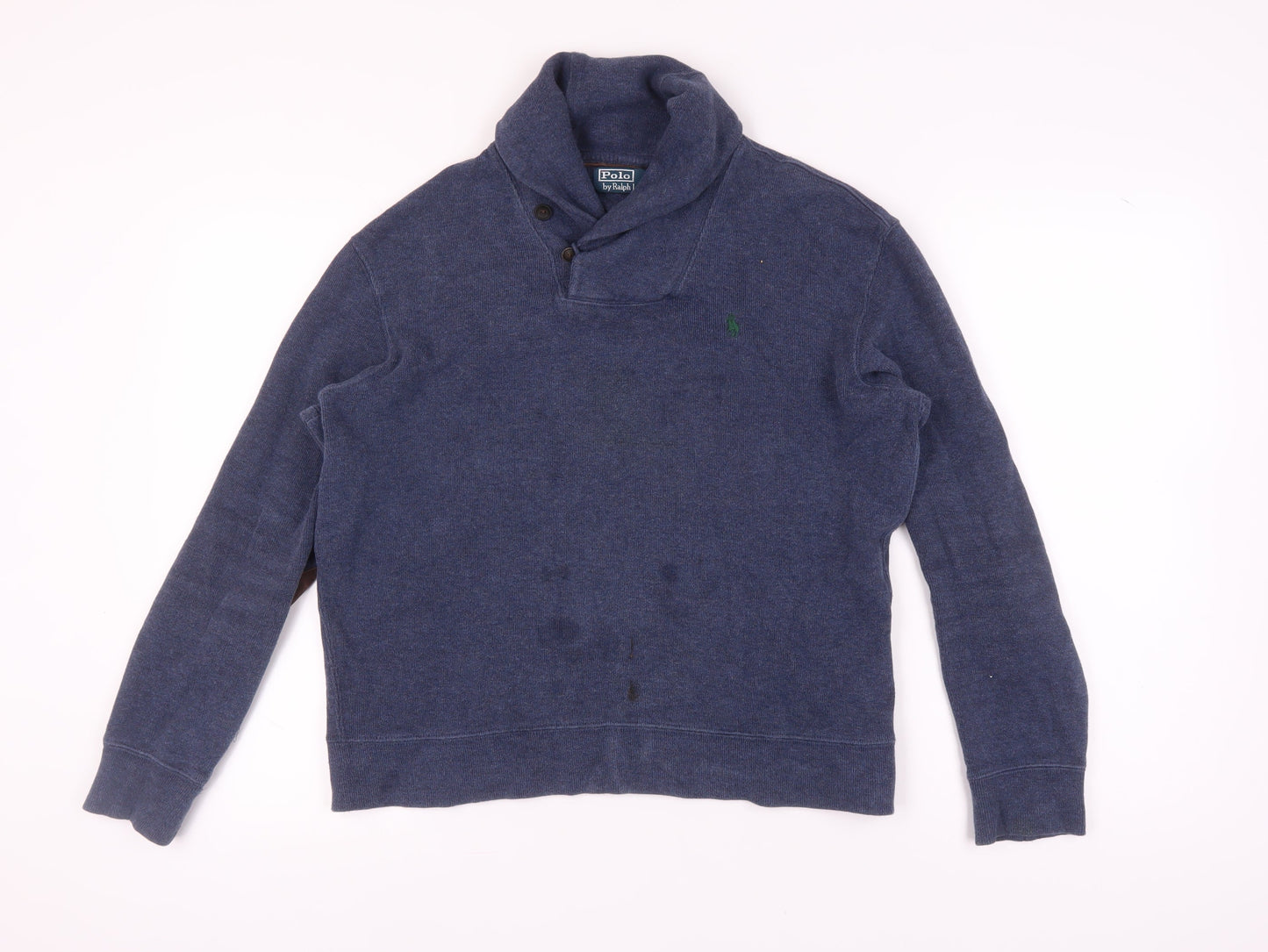 Polo Ralph Lauren Men's Blue Knit Sweatshirt M