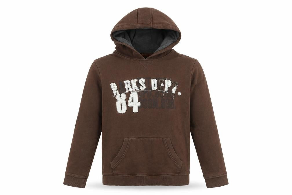 Marks and Spencer Girls Brown Hoodie, 13-14 Years, Cotton Blend