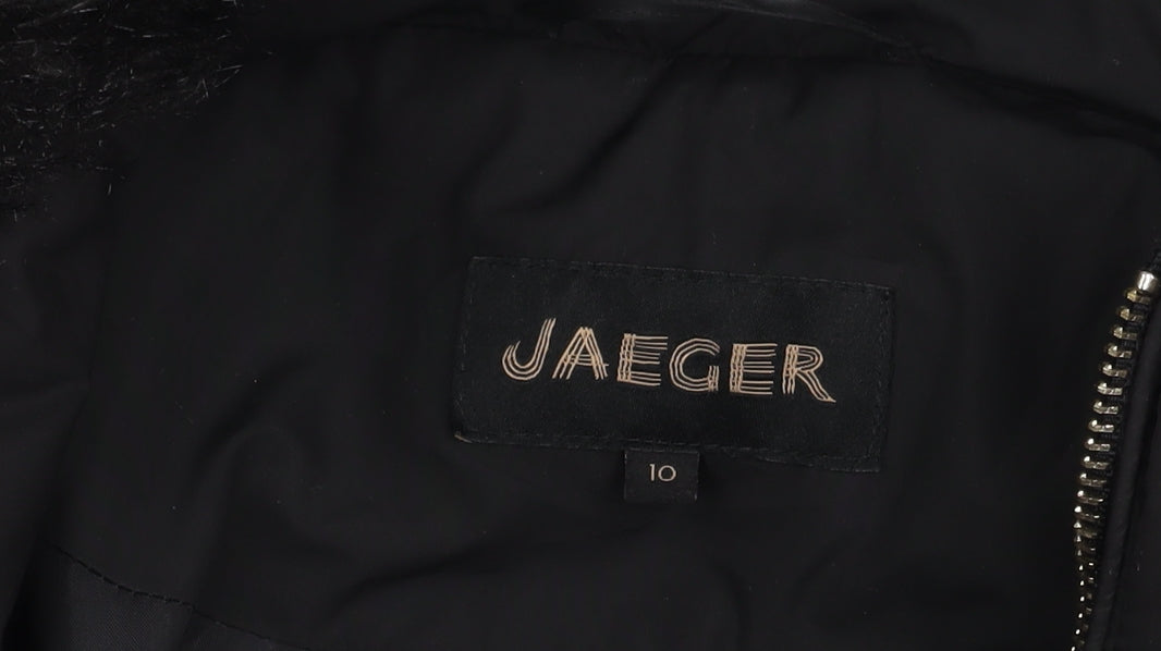 Jaeger Women's Black Puffer Jacket Size 10