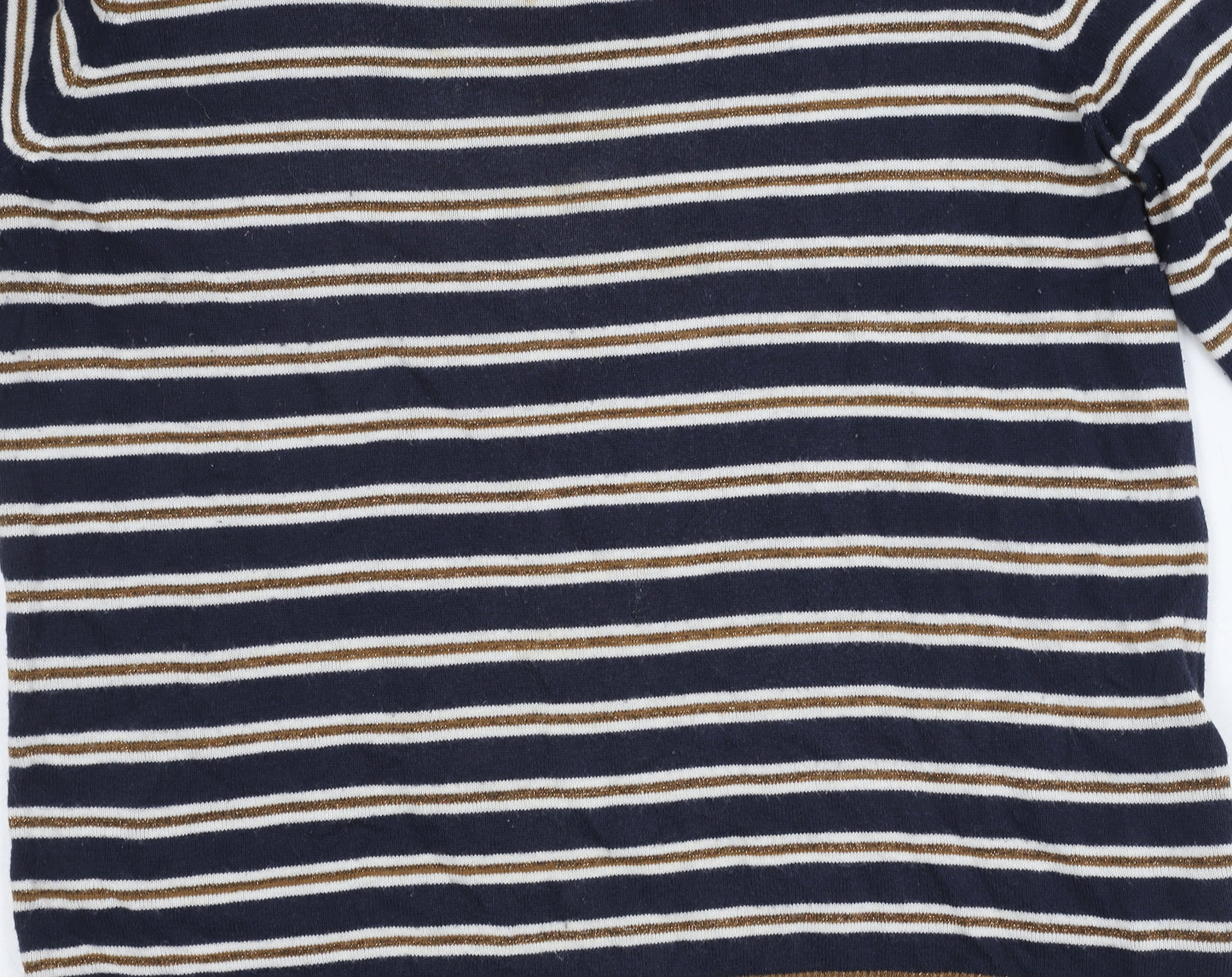 Next Women's Multicoloured Striped Pullover Jumper