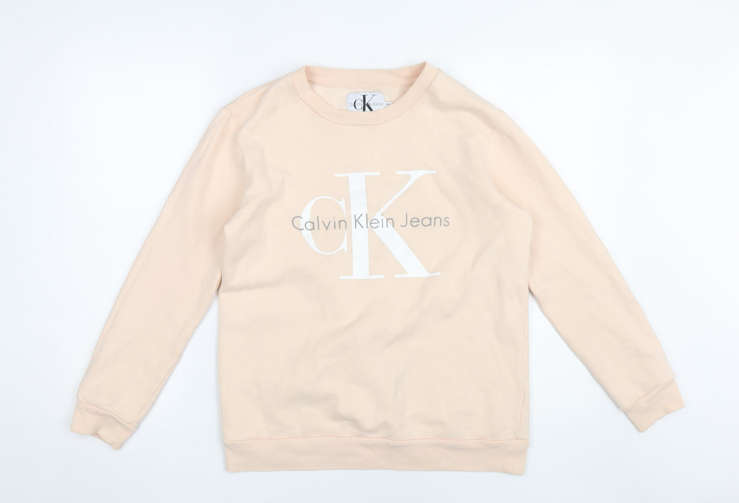 Calvin Klein Women's Beige XS Pullover Sweatshirt