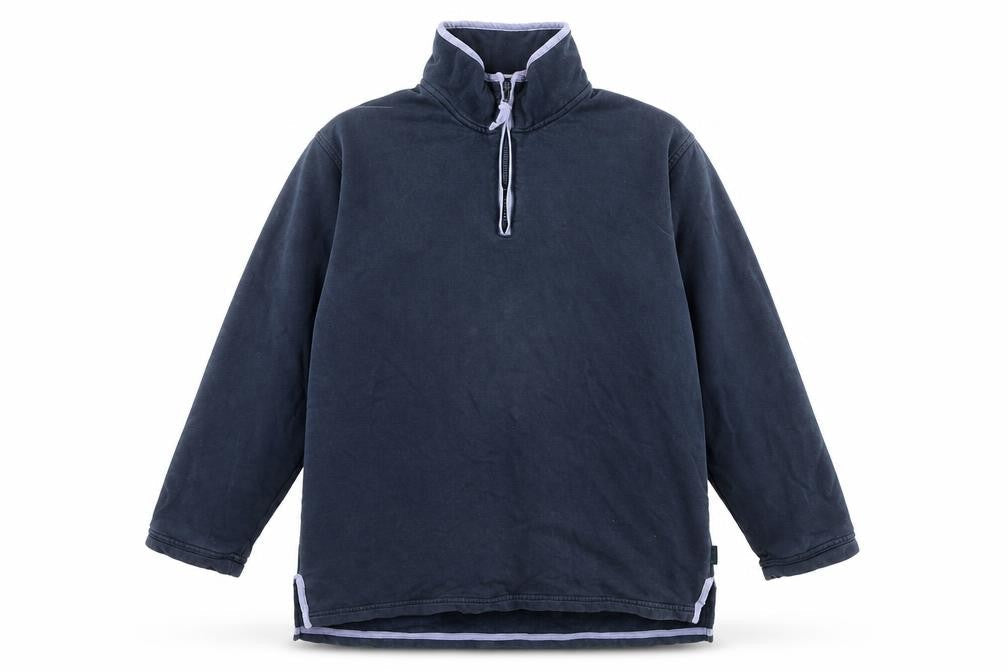 Unisex Adults UK M Regular Boden Blue Pullover Hoodie