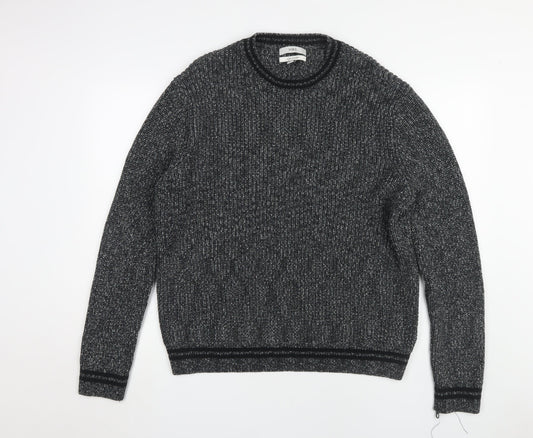 Marks and Spencer Men's Grey XL Pullover Jumper